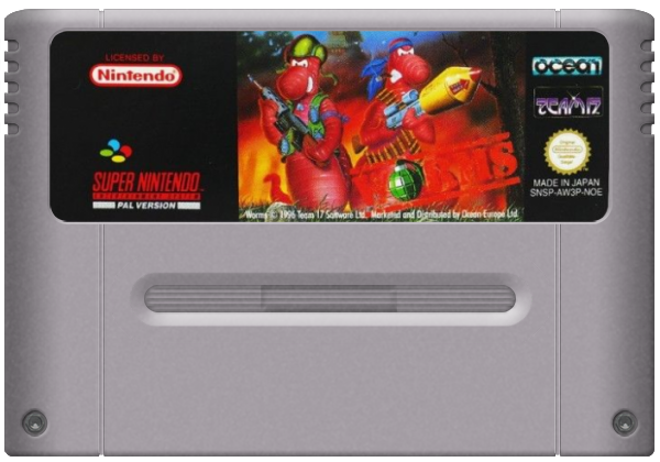 Worms media 7 for Super Nintendo